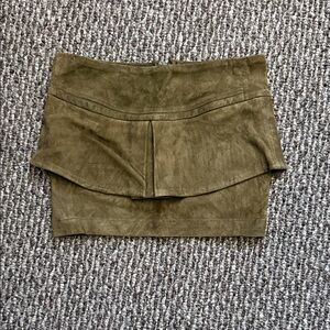 Olive Mini Skirt